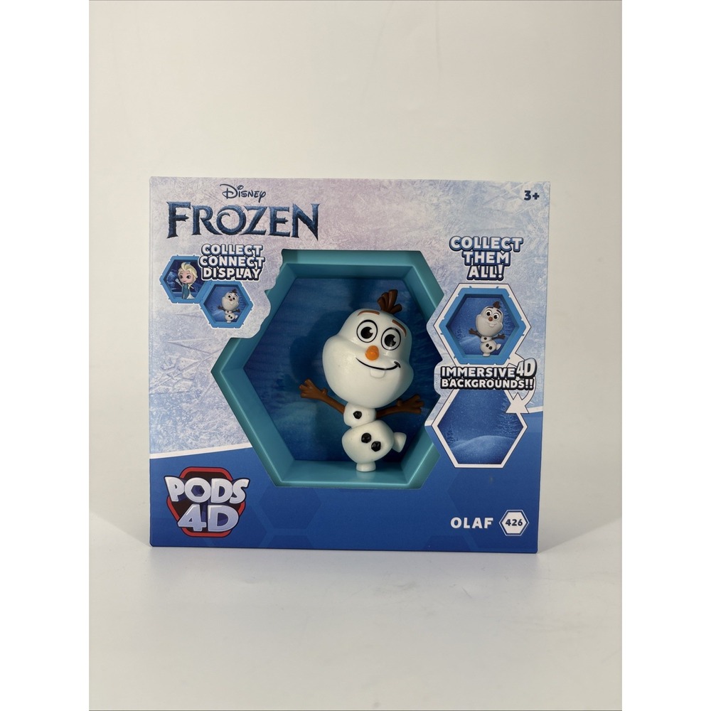 WOW! Disney Frozen Pods 4D OLAF Immersive Background Collectibles